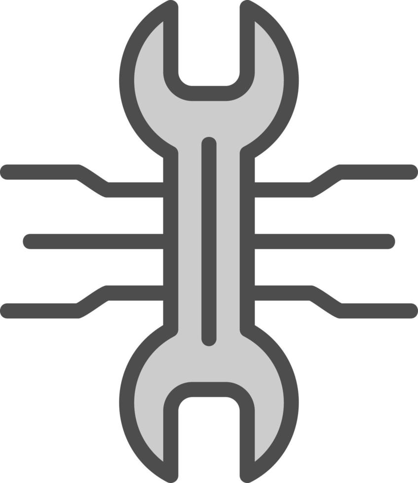 Remote Maintenance Vector Icon Design