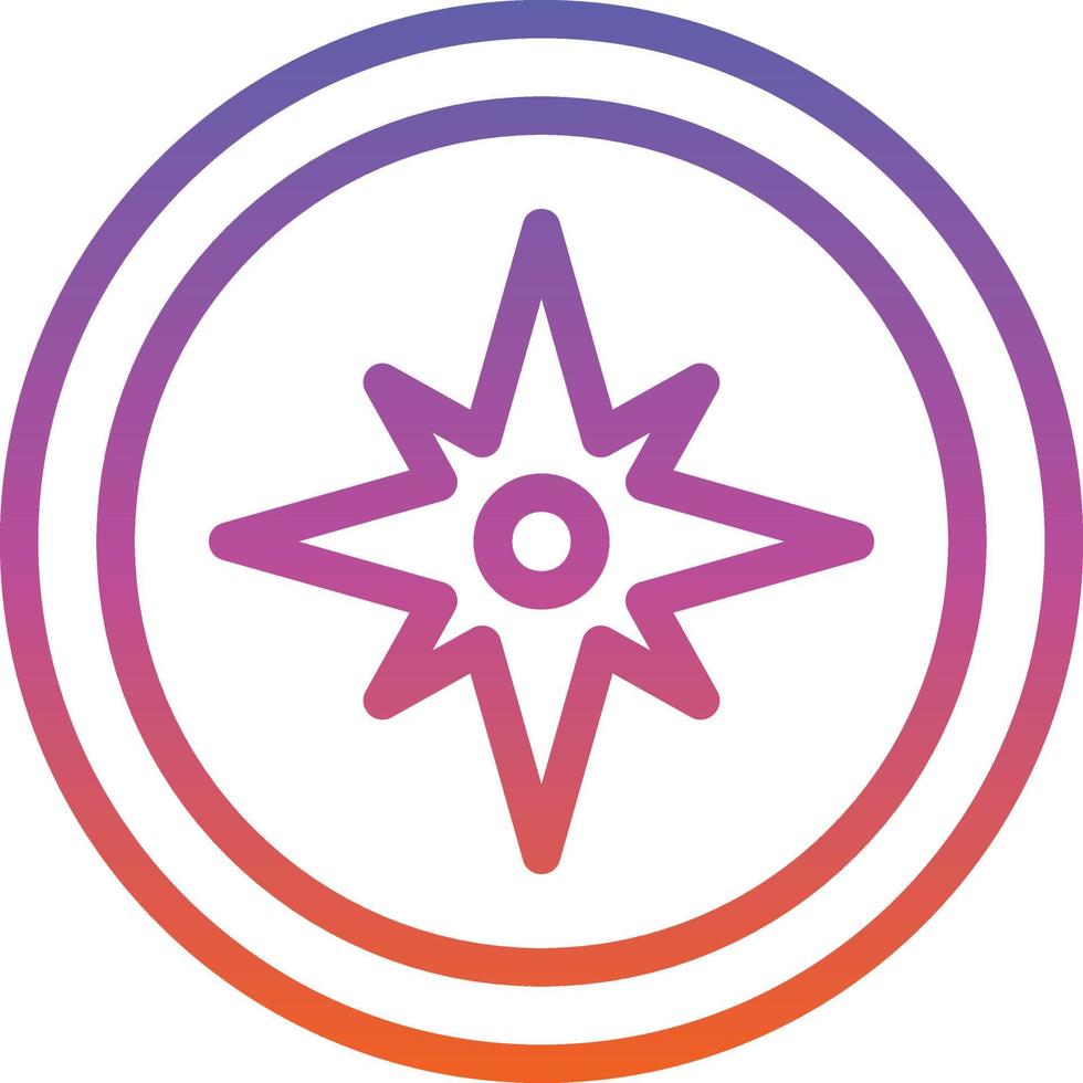 Compass Vector Icon Design