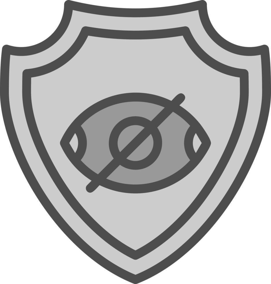 Privacy Vector Icon Design