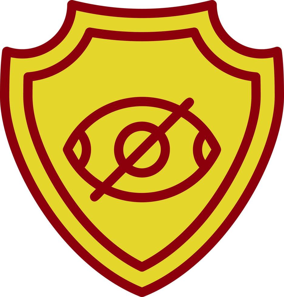 Privacy Vector Icon Design