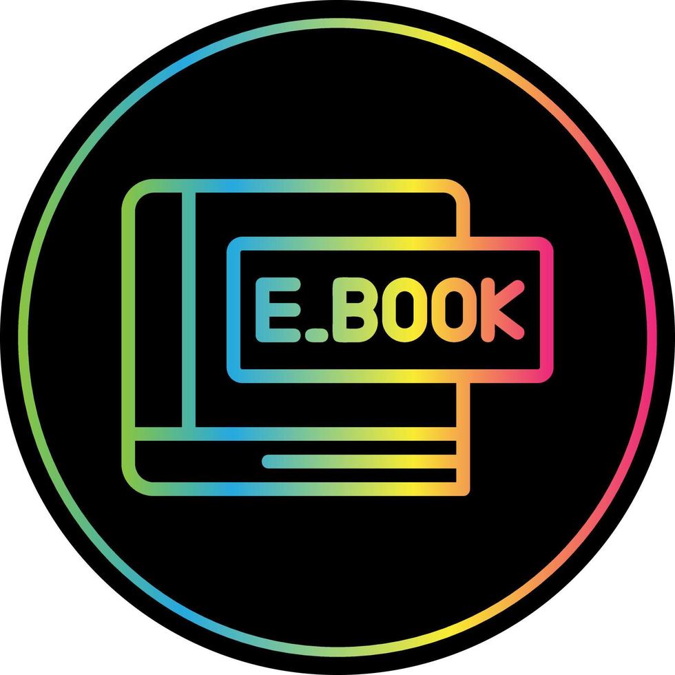 Ebook Vector Icon Design