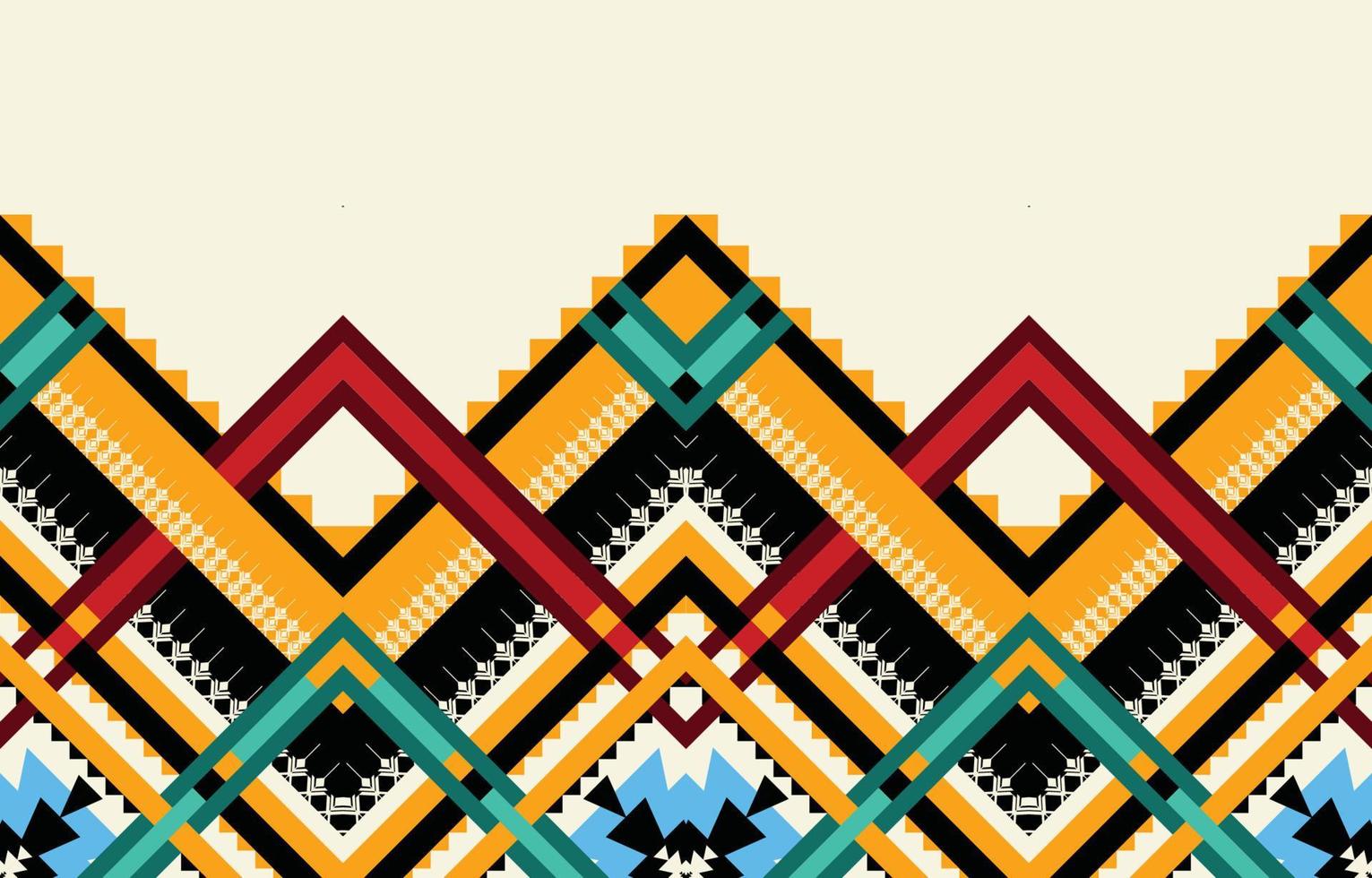 vector de patrones sin fisuras geométricos étnicos abstractos. patrón de motivo azteca árabe africano americano. elementos vectoriales diseñados para fondo, papel tapiz, impresión, envoltura, mosaico, patrón de tela. patrón de vectores