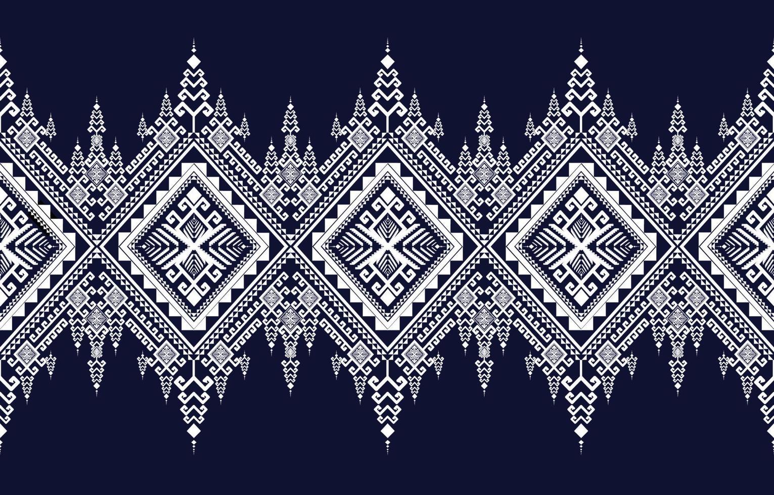 Abstract ethnic geometric ikat pattern. oriental African American Mexican Aztec motif textile and bohemian pattern vector elements. designed for background, wallpaper, print .vector ikat pattern.