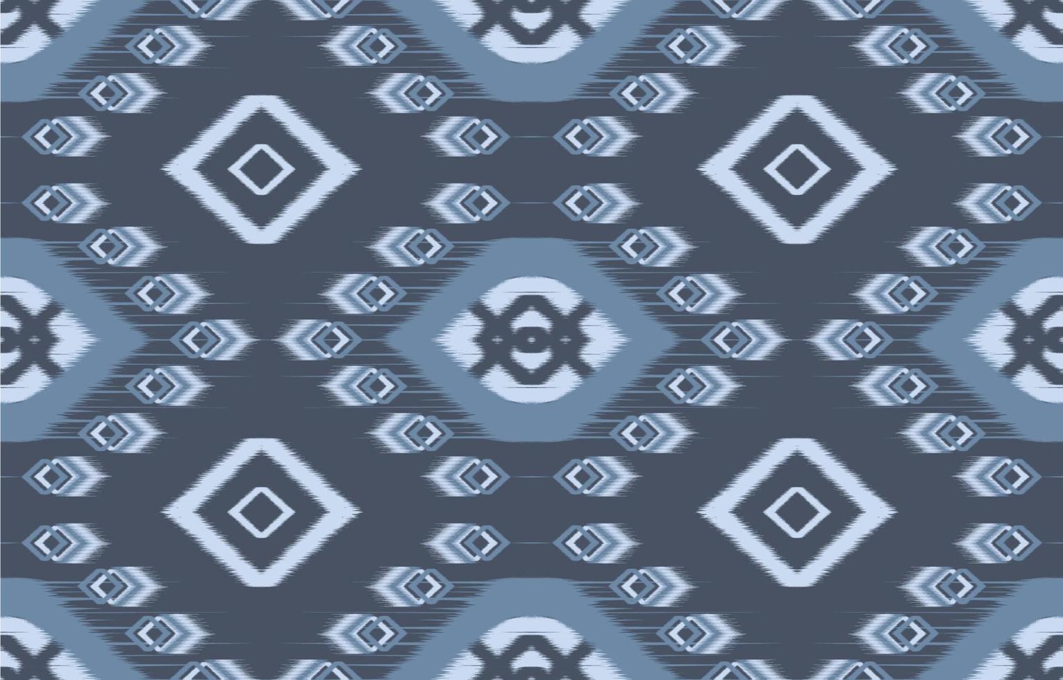 Ikat pattern design.Eethnic ikat pattern oriental African American Indonesia, Asia, Aztec motif textile and bohemian.design for background, wallpaper,carpet print, fabric, batik .vector ikat pattern. vector