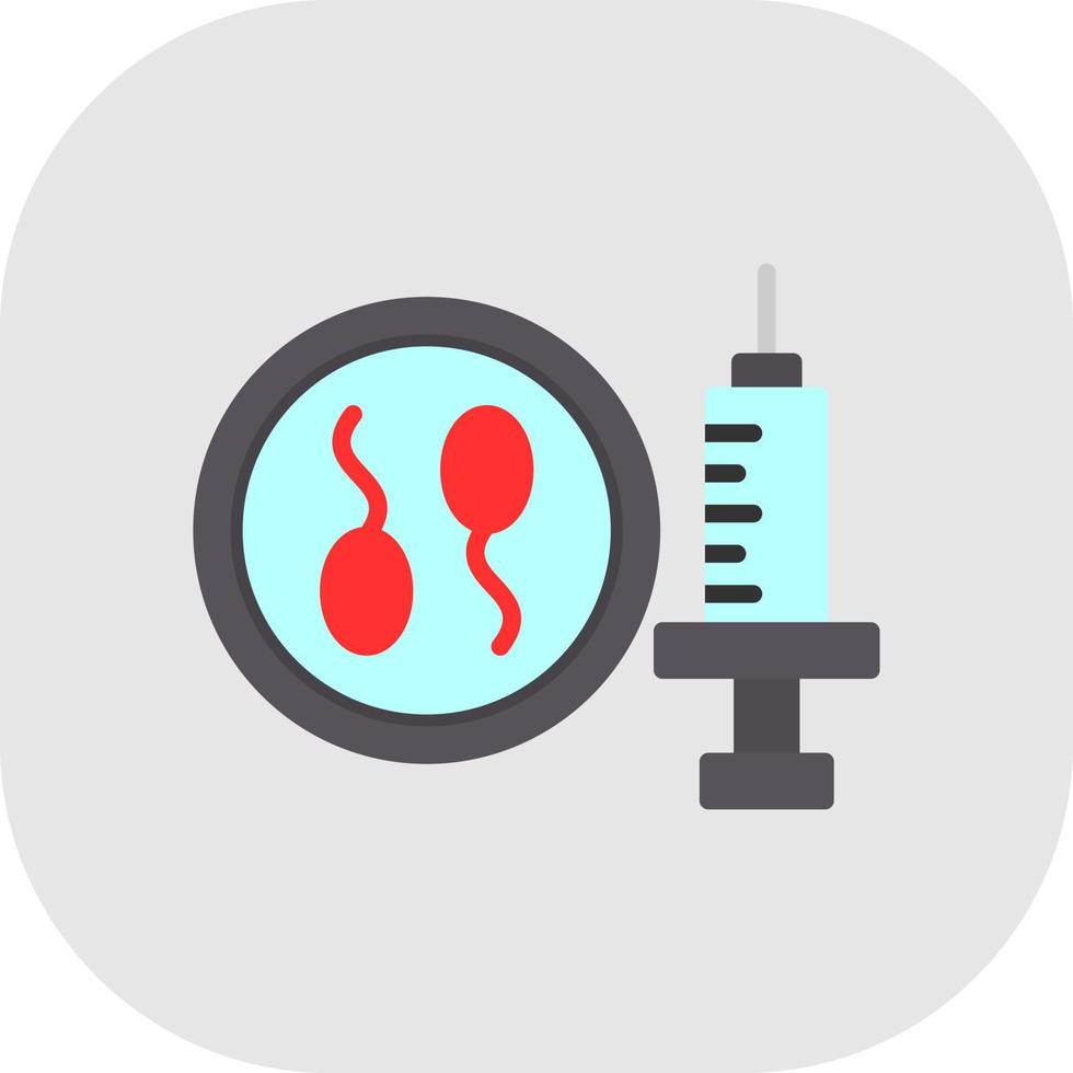 In Vitro Fertilization Vector Icon Design