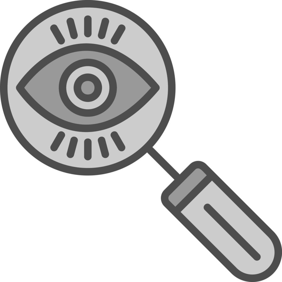 Observation Vector Icon Design