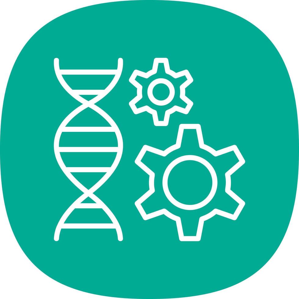 Genetic Engineering Vector Icon Design