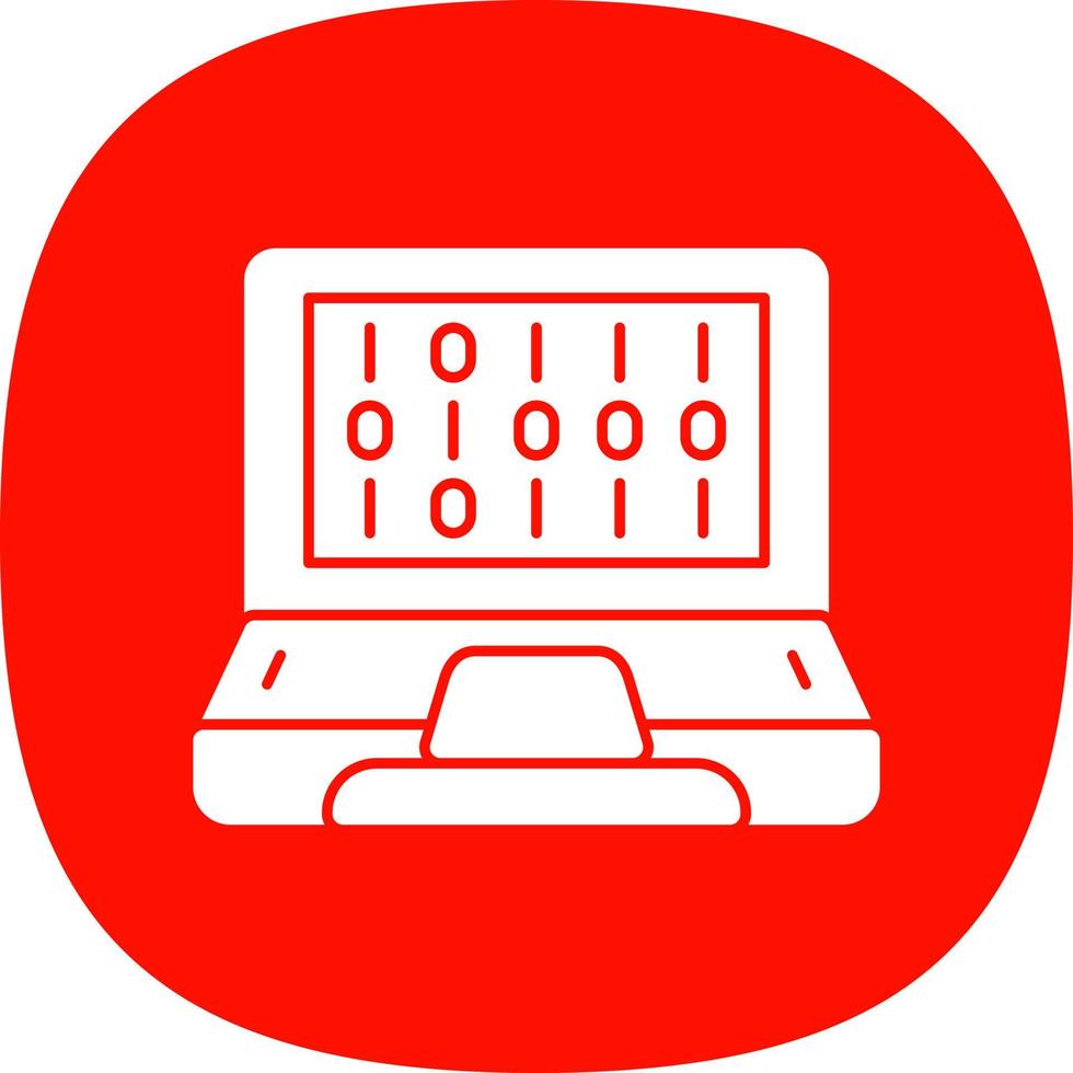 Binary Code Vector Icon Design