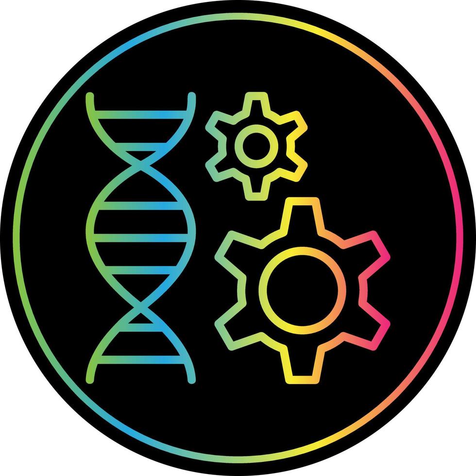 Genetic Engineering Vector Icon Design