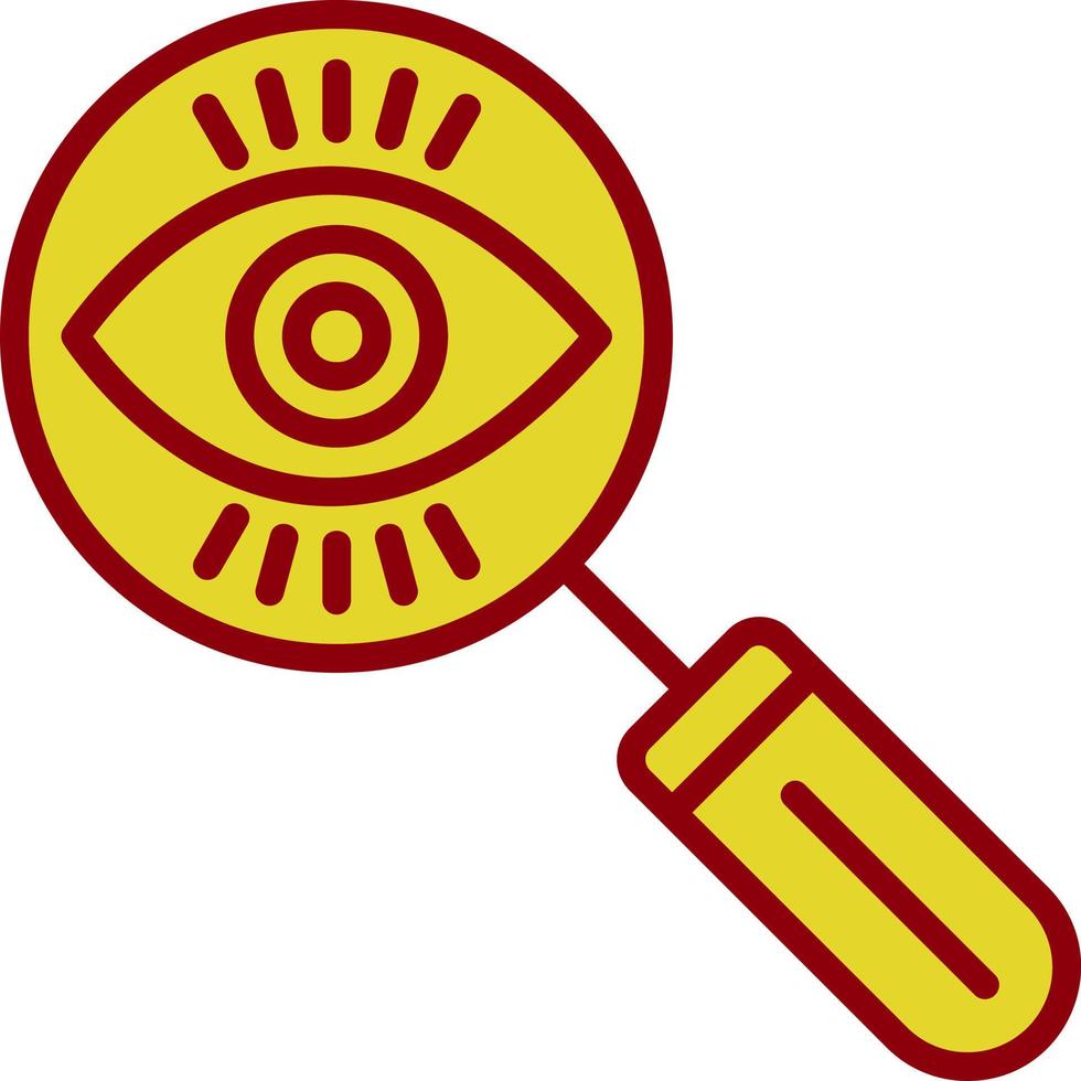 Observation Vector Icon Design