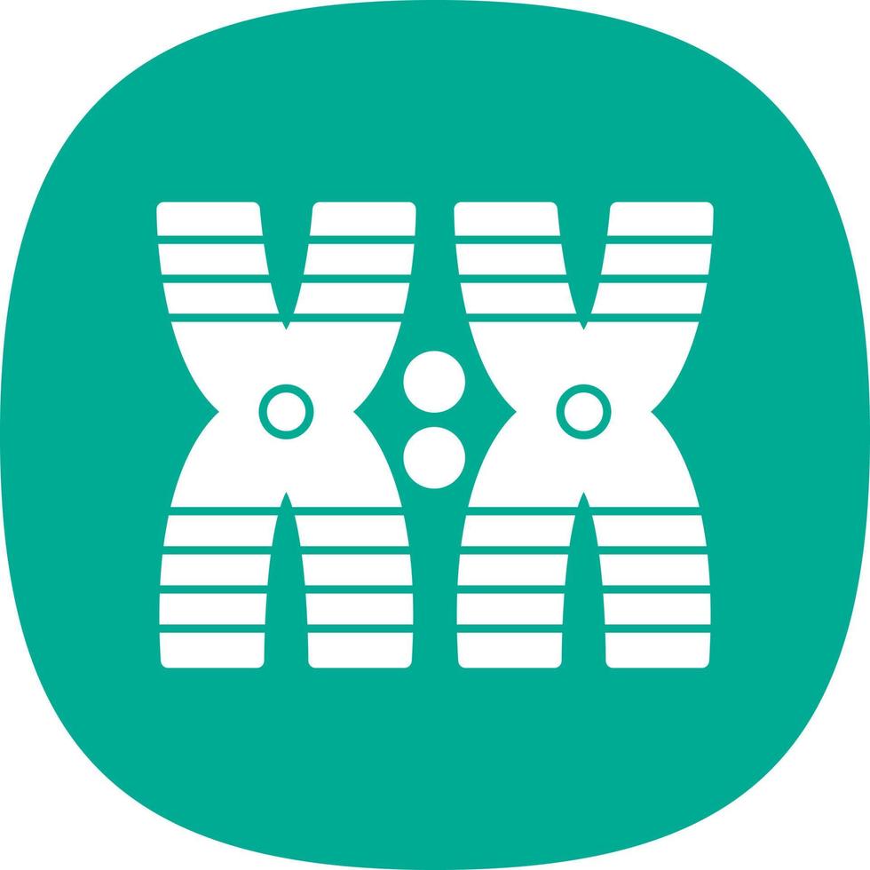 Chromosome Vector Icon Design
