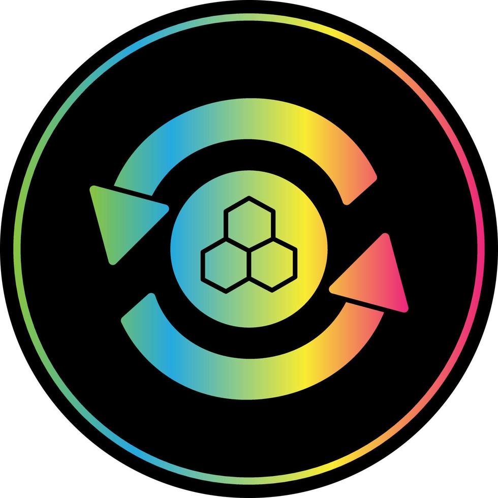 Cell Reprogramming Vector Icon Design