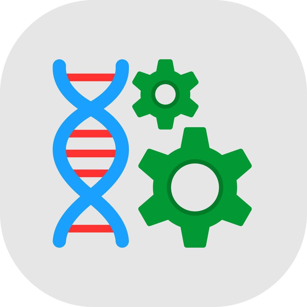 Genetic Engineering Vector Icon Design