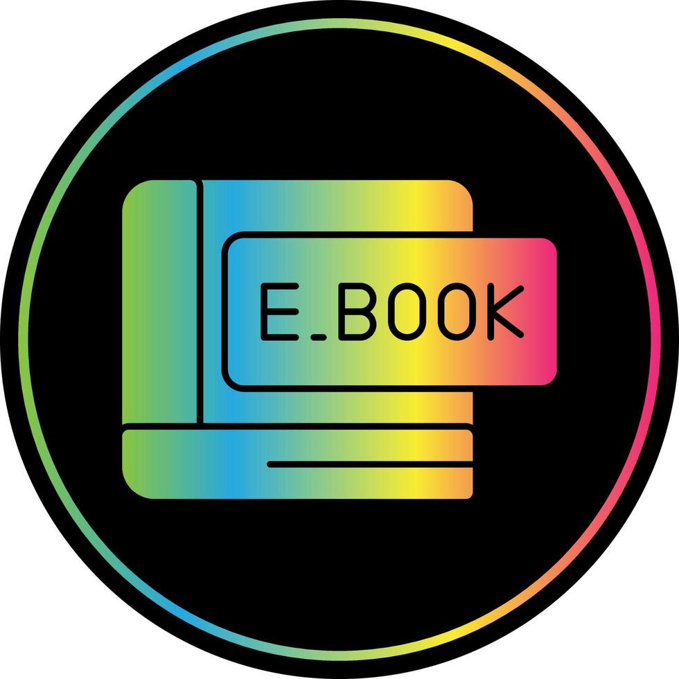 Ebook Vector Icon Design