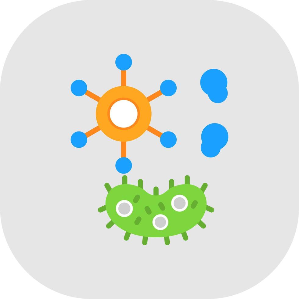 Bacteria And Virus Vector Icon Design