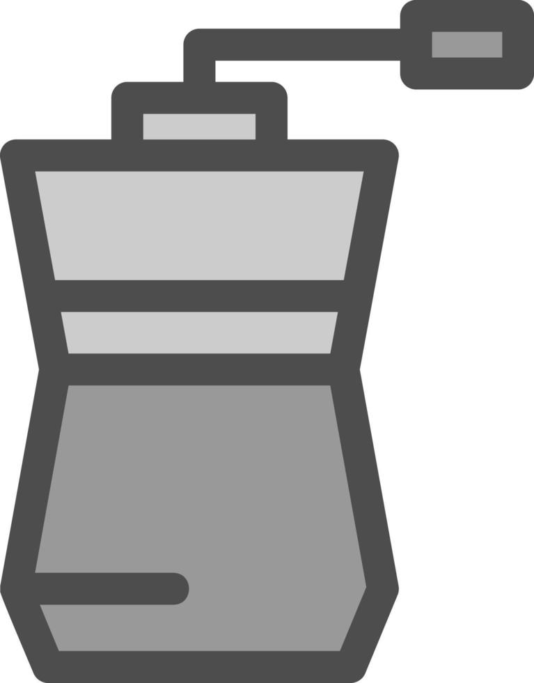 Coffee Grinder Vector Icon Design
