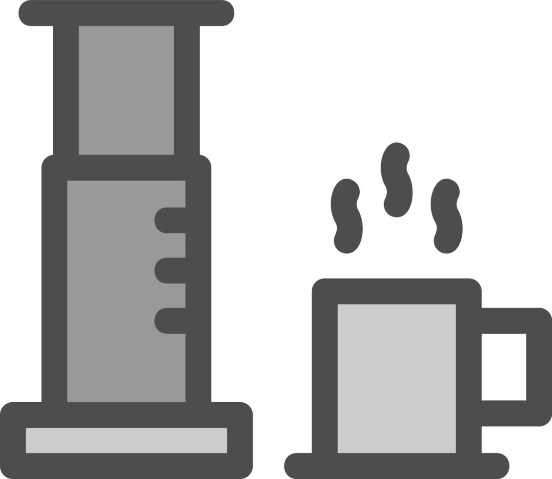Aeropress Vector Icon Design