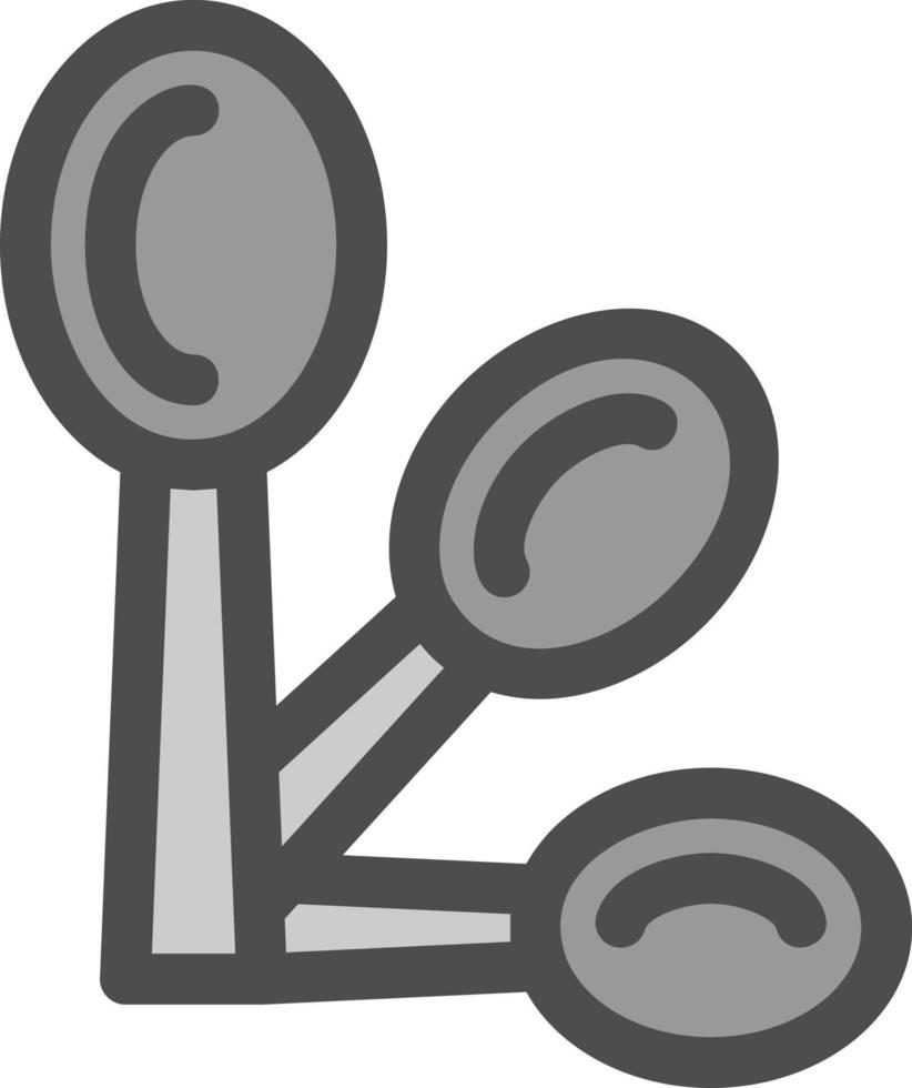 Measuring Spoons Vector Icon Design