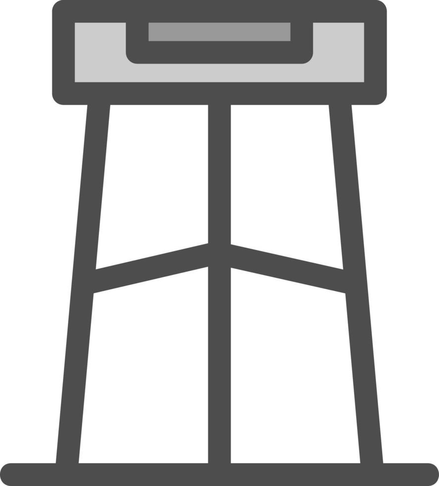 Bar Stool Vector Icon Design