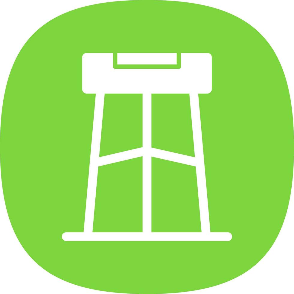 Bar Stool Vector Icon Design