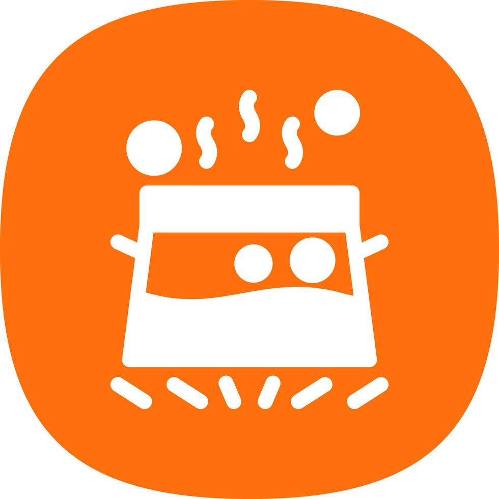 Water Boil Vector Icon Design