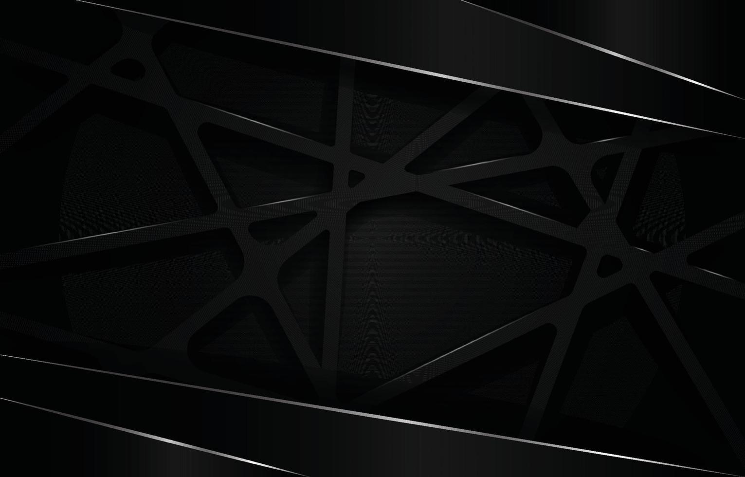 Abstract Black Corporate Technology Blank Space Background vector