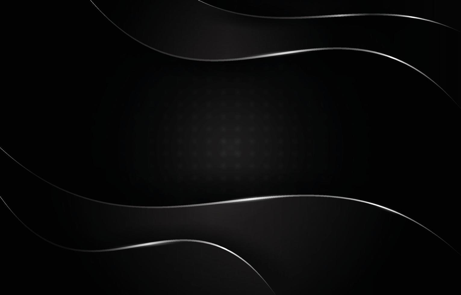 Black Wave Corporate Technology Blank Space Background vector