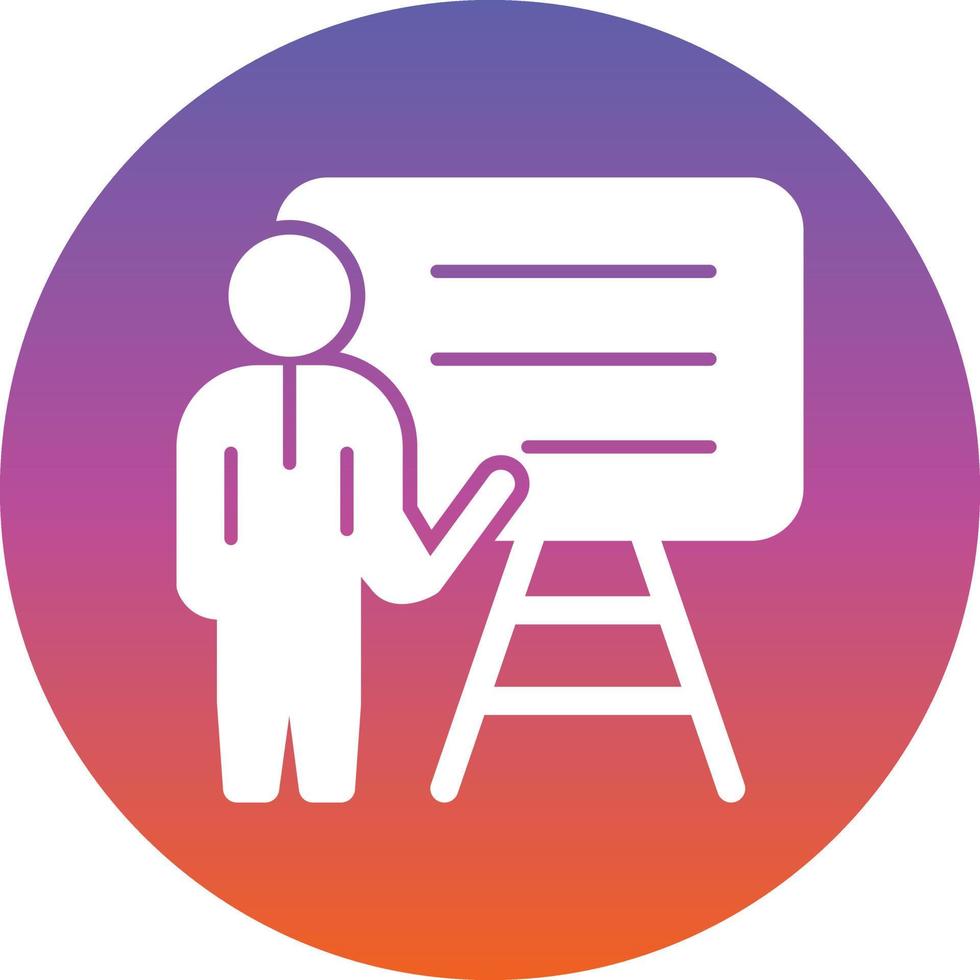 Presentation Vector Icon Design