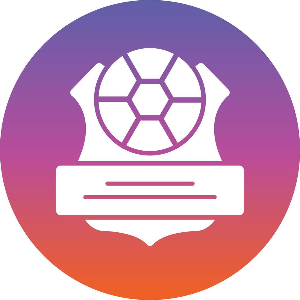 Football Club Vector Icon Design