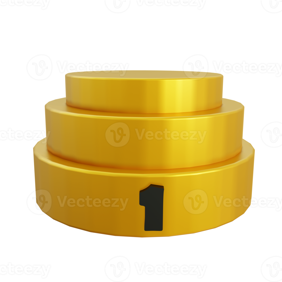 Podium Winner 3D png