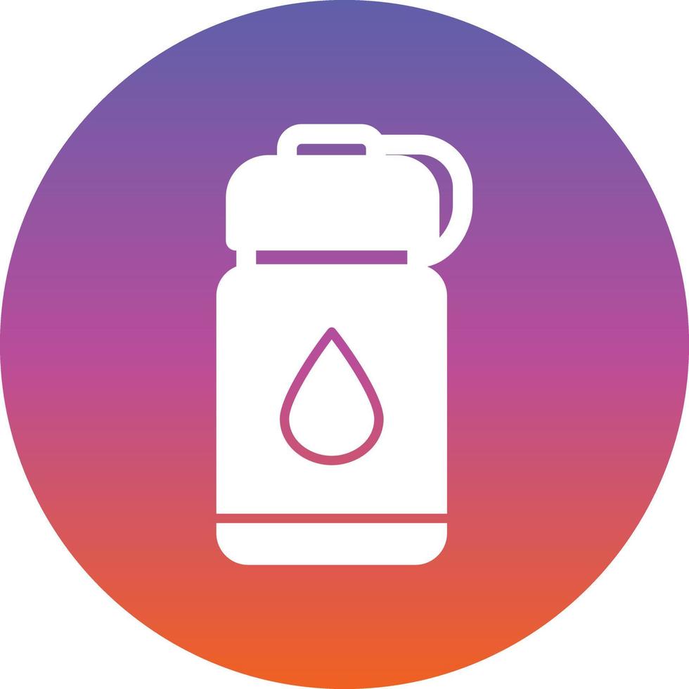 Water Bottles Vector Icon Design