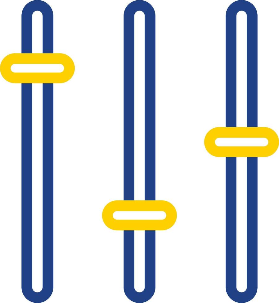 Sliders Vector Icon Design