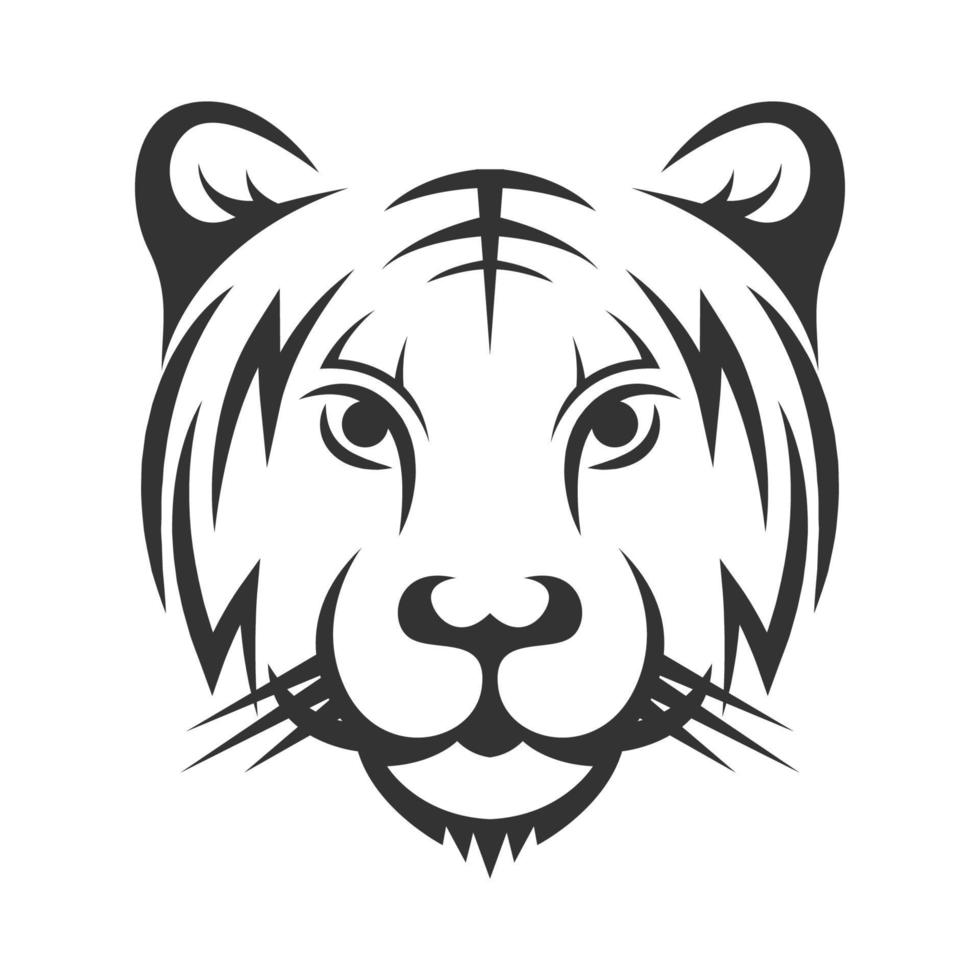 Tiger logo icon logo design vector