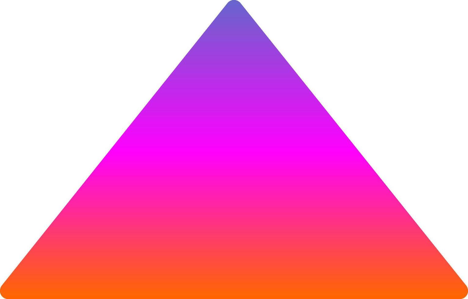 Triangle Vector Icon Design