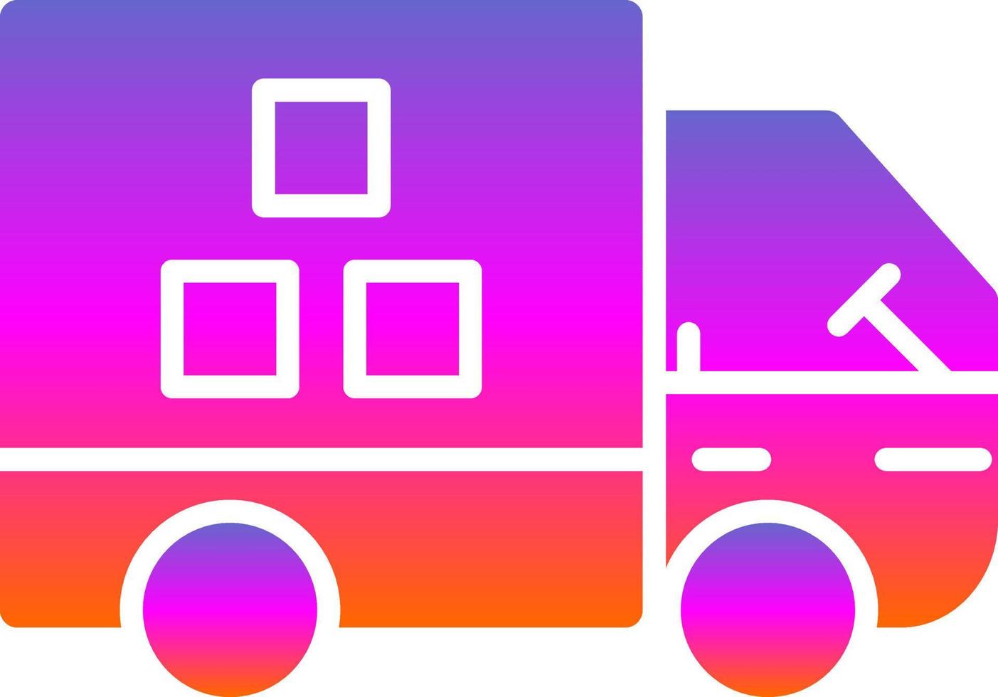 Truck Vector Icon Design