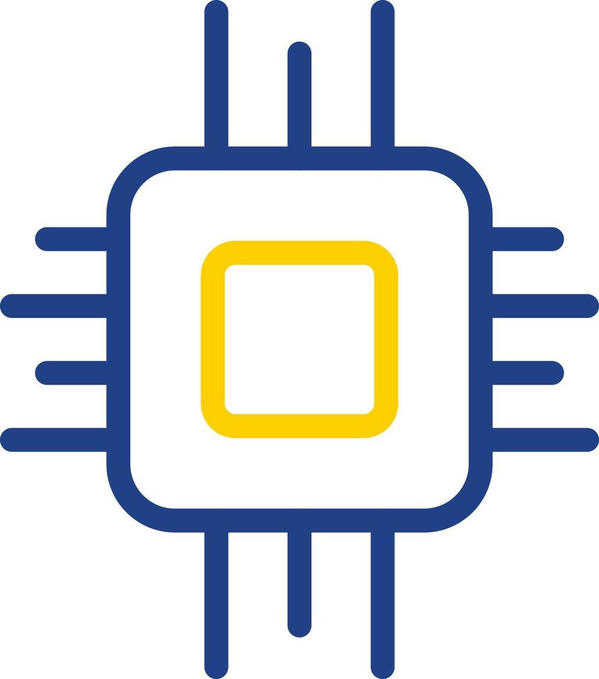 Cpu Vector Icon Design