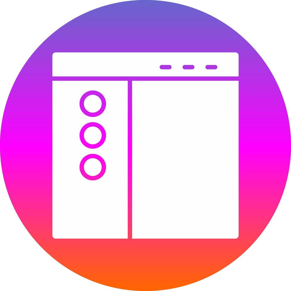 Sidebar Vector Icon Design 15321138 Vector Art at Vecteezy