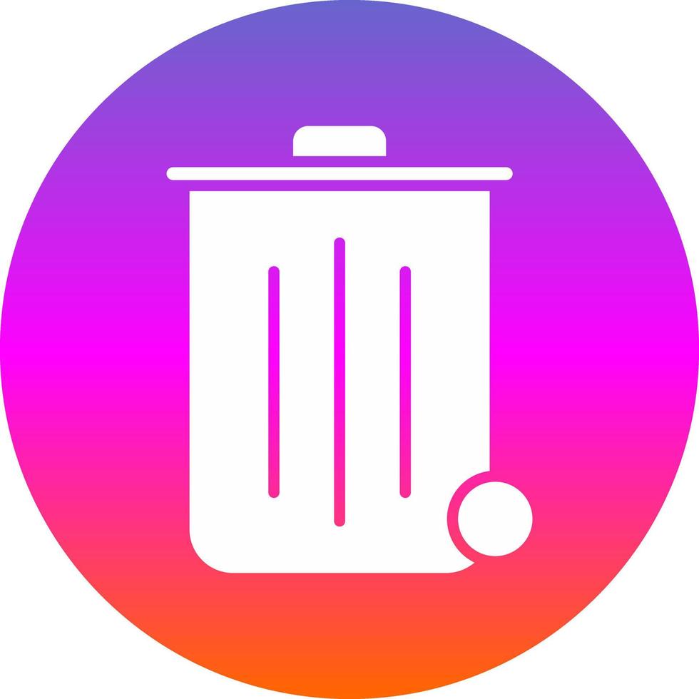 Trash Vector Icon Design