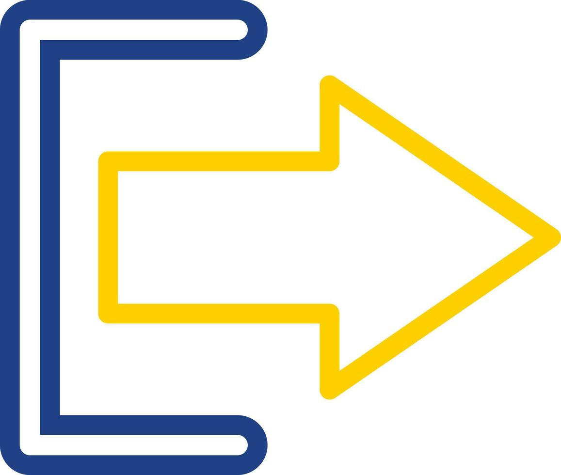 Log Out Vector Icon Design
