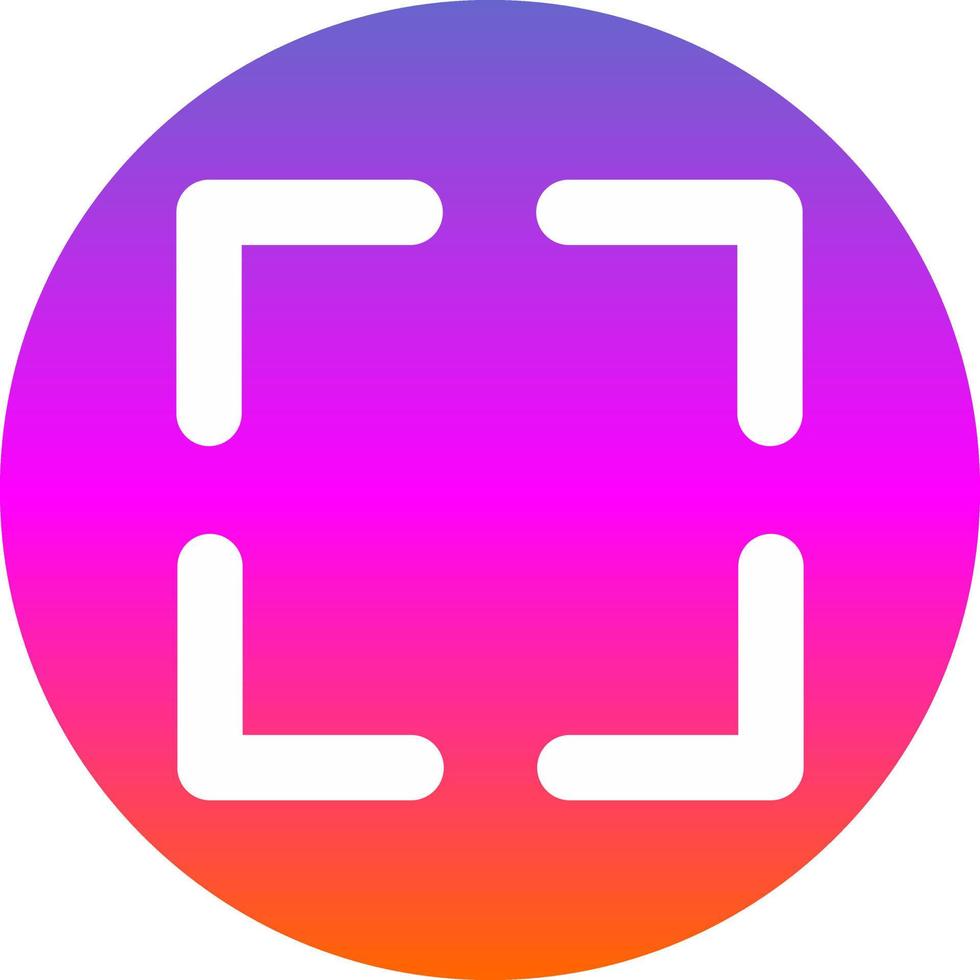 Maximize Vector Icon Design