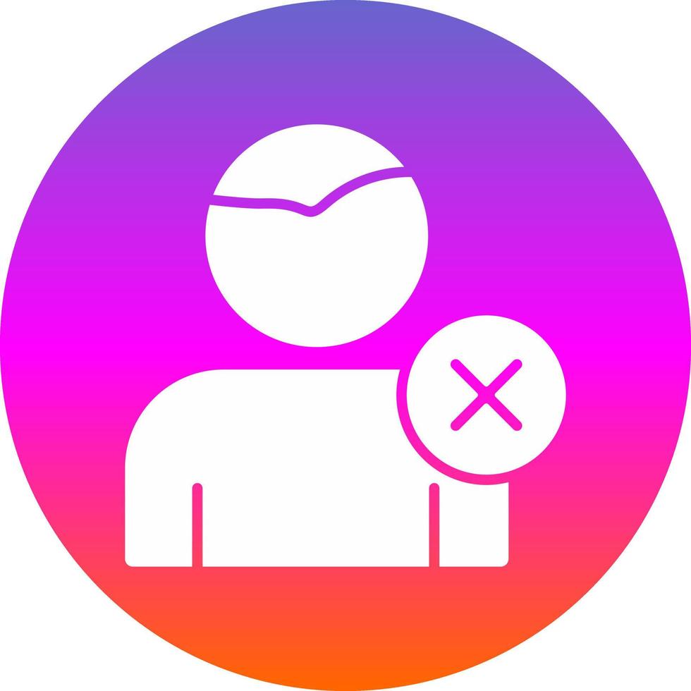 User x Vector Icon Design