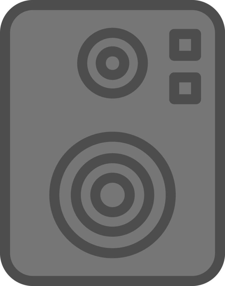 diseño de icono de vector de altavoz