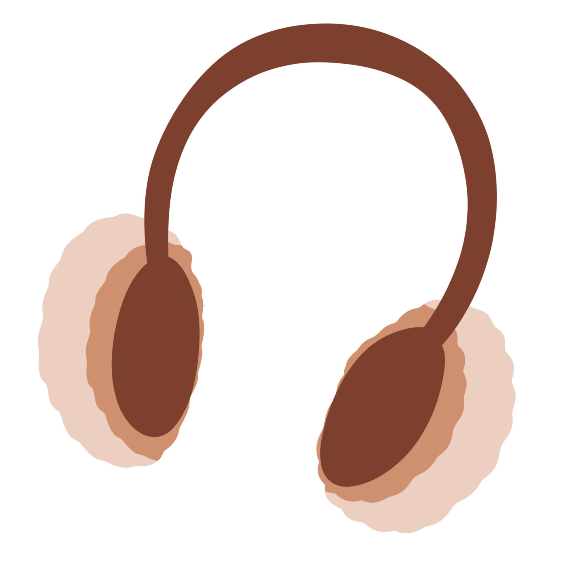 Ear Muff Hand Drawn 15321548 PNG