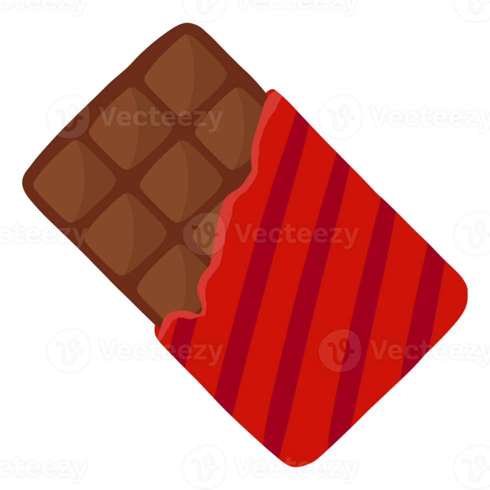 Chocolate Bar Hand Drawn png