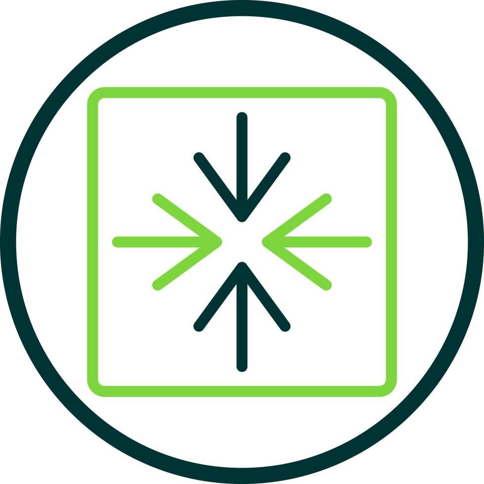 Minimize Vector Icon Design
