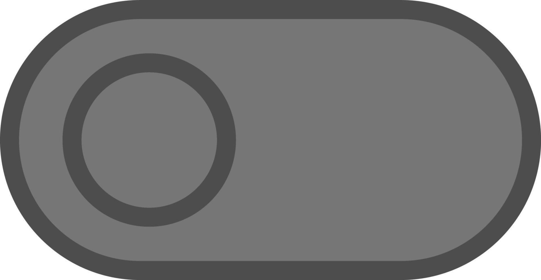 Toggle Left Vector Icon Design