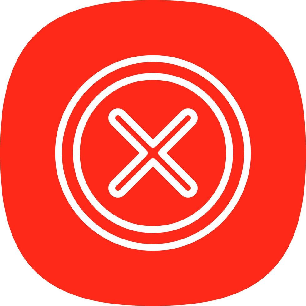 Cross Vector Icon Design