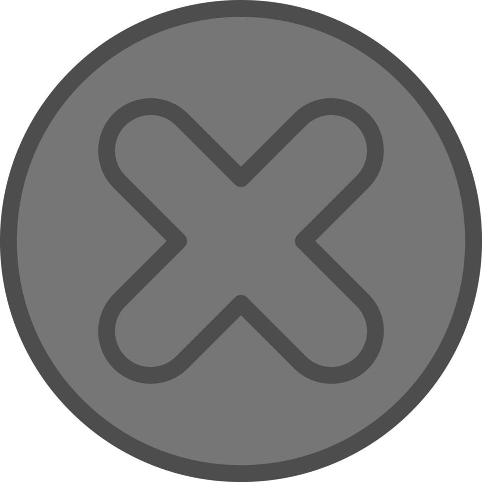 Cross Vector Icon Design
