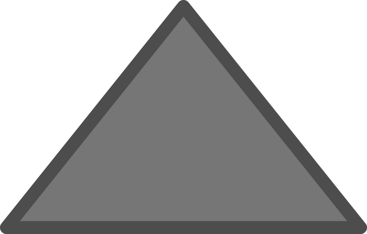 Triangle Vector Icon Design