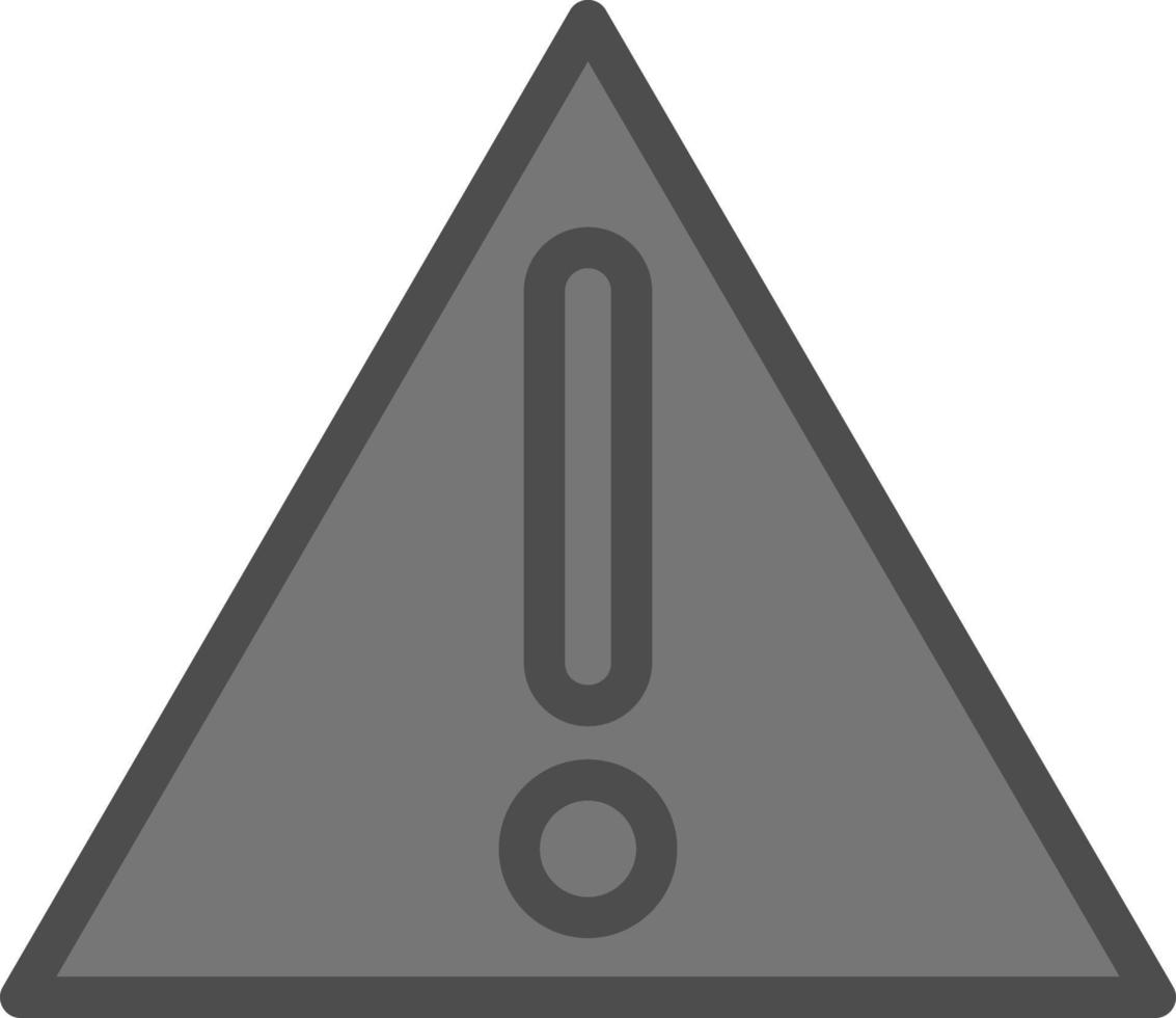 Alert Vector Icon Design